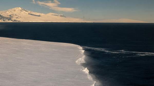 Editorial illustration for How Hidden Lakes Under Antarctica Accelerate Ice Shelf Collapse