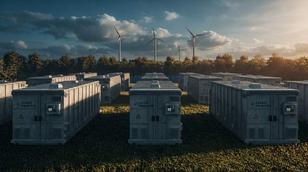 Editorial illustration for Lithium-ion vs. Flow Batteries: Which Grid-Scale Storage Technology Fits Which Job?